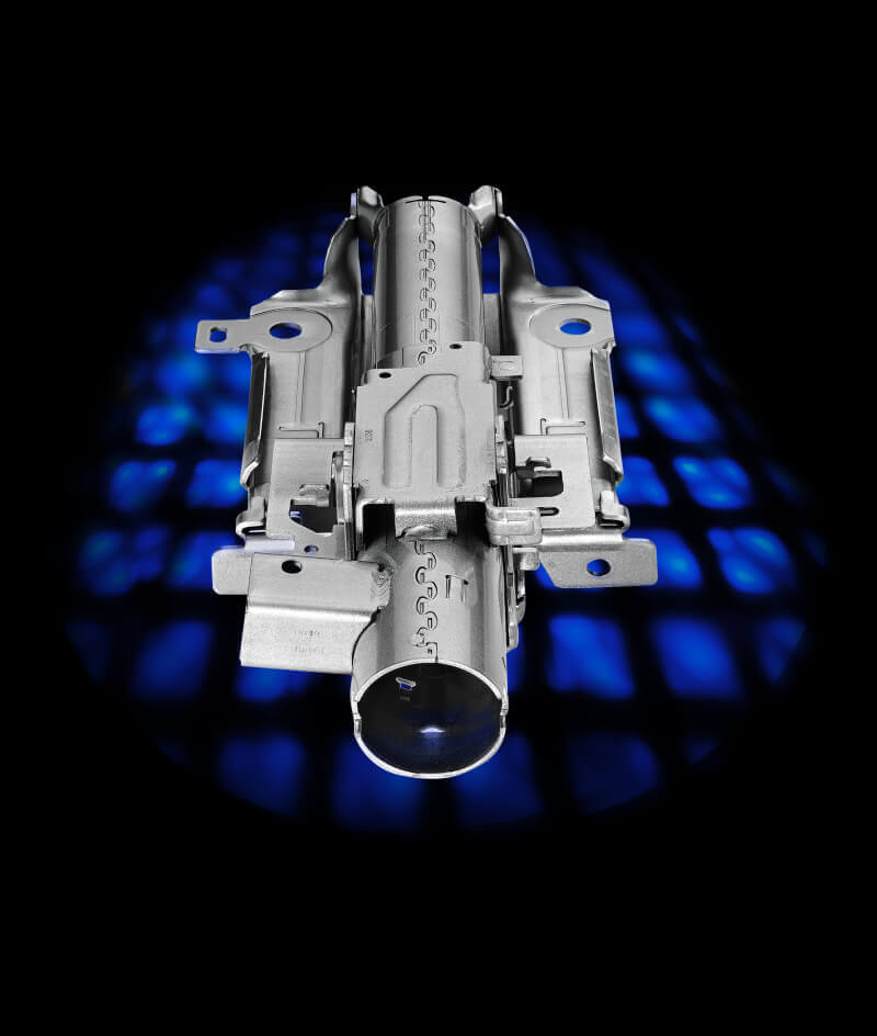 Steering column components assembly