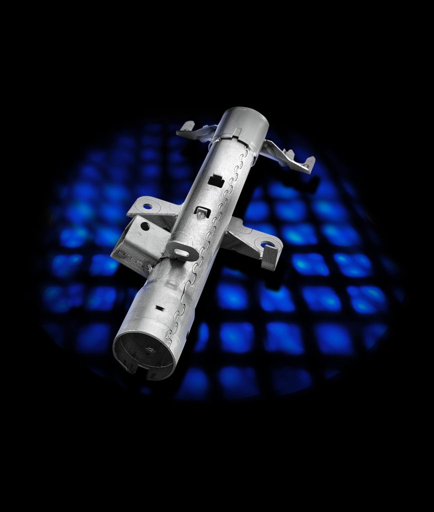 Steering column components assembly