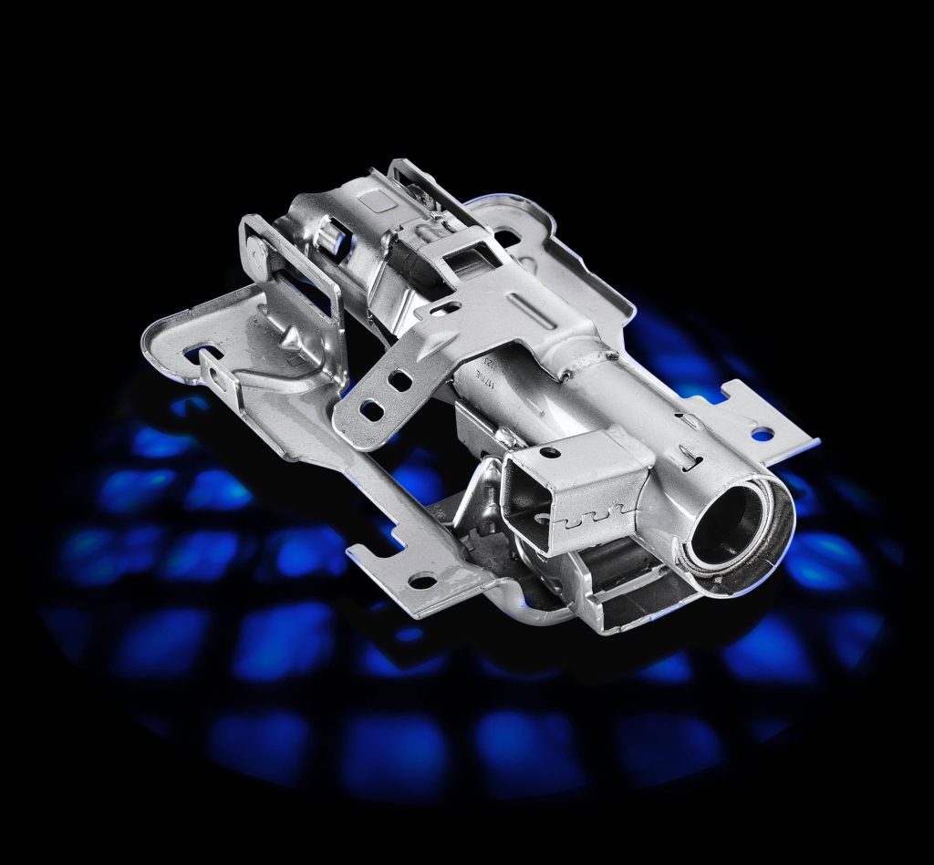 Steering column components assembly