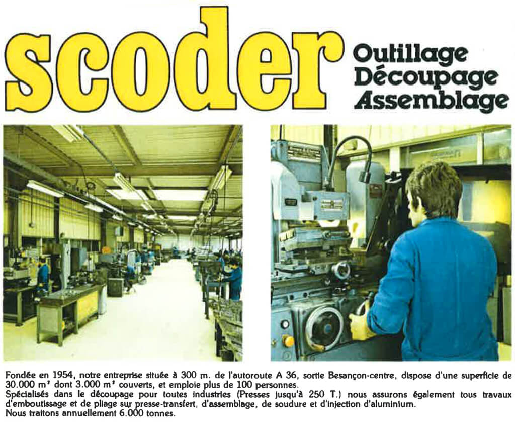 Scoder, outillage, découpage, assemblage